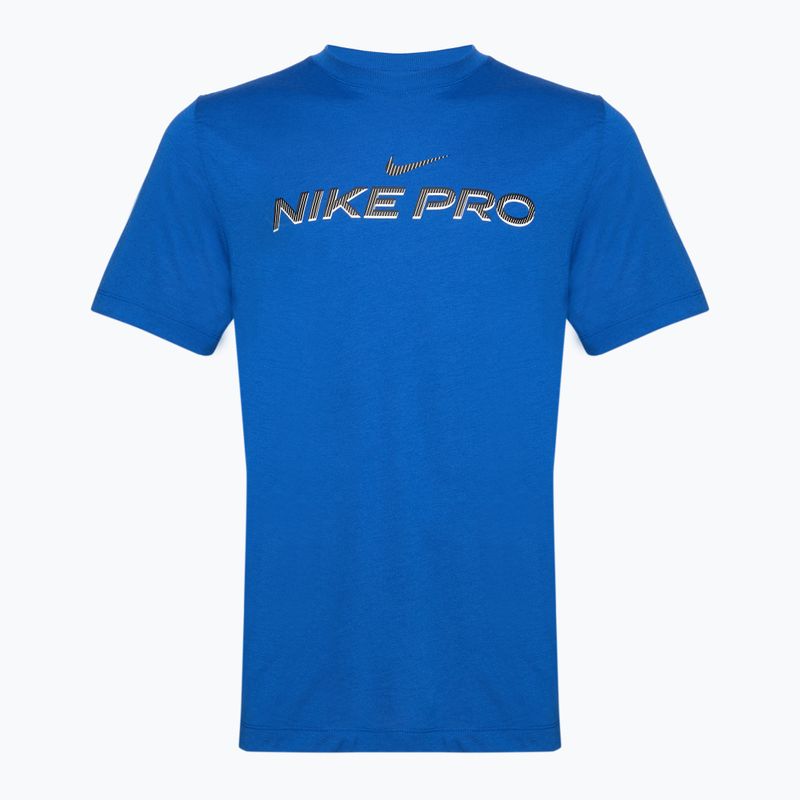 Pánske fitness tričko Nike Dri-Fit Fitness dame royal