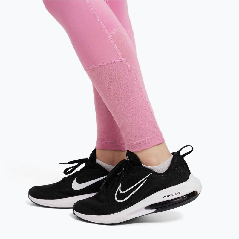 Detské legíny Nike Pro Dri-FIT magic flamingo/white 6