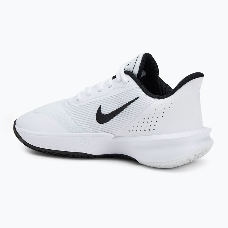 Pánske basketbalové topánky Nike Precision 7 white/black 3