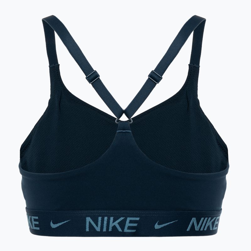 Teninková podprsenka Nike Dri-Fit Indy Light Support navy 2