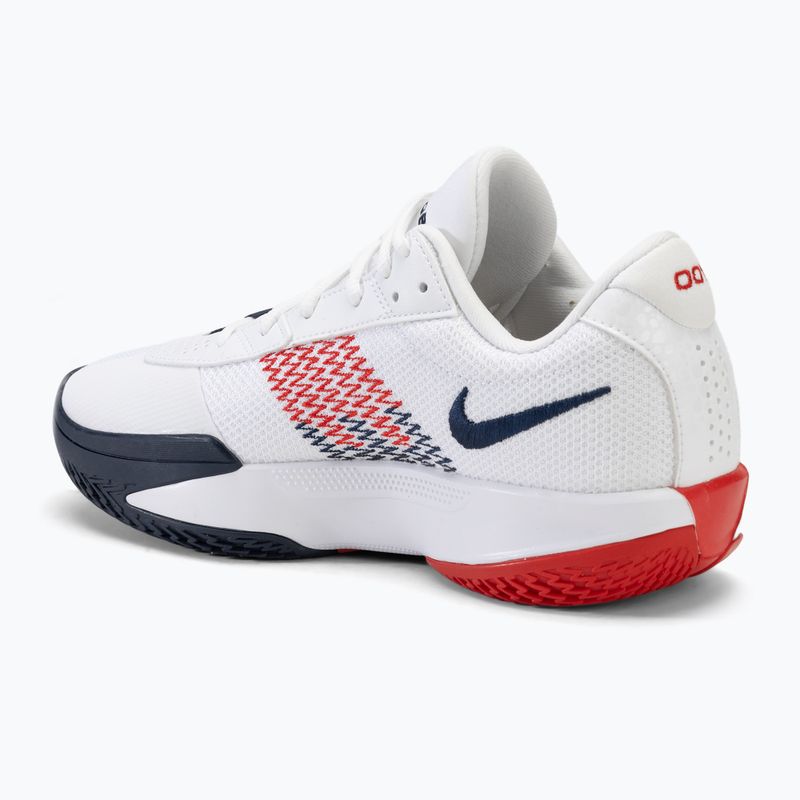 Pánska basketbalová obuv Nike G.T. Cut Academy white/sport red/obsidian 3