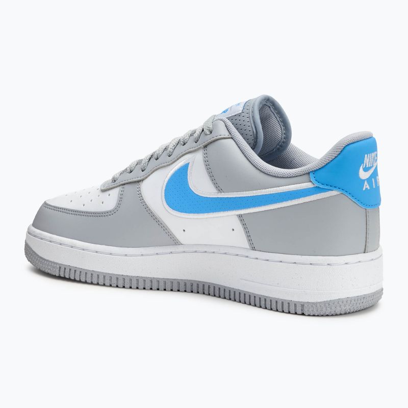 Pánska obuv Nike Air Force 1 '07 Next Nature wolf grey / white / university bluebi 3