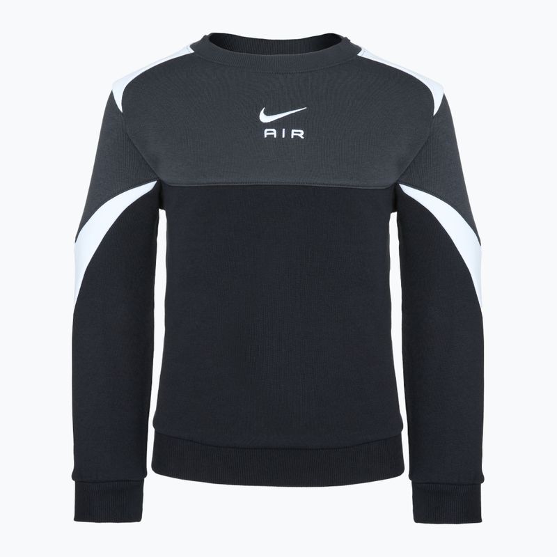 Detská mikina Nike Air Crew black/anthracite/white/white