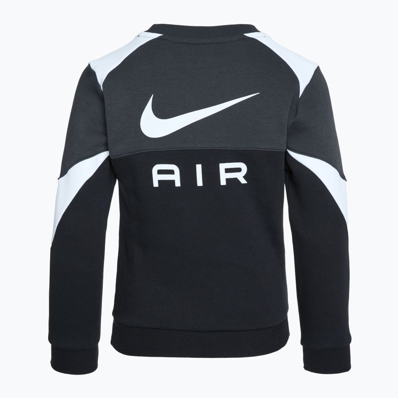 Detská mikina Nike Air Crew black/anthracite/white/white 2