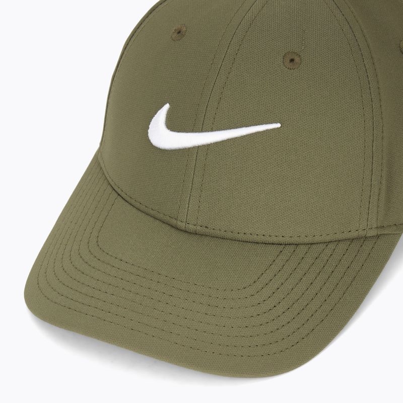 Šiltovka Nike Dri-FIT Club medium olive/white 3