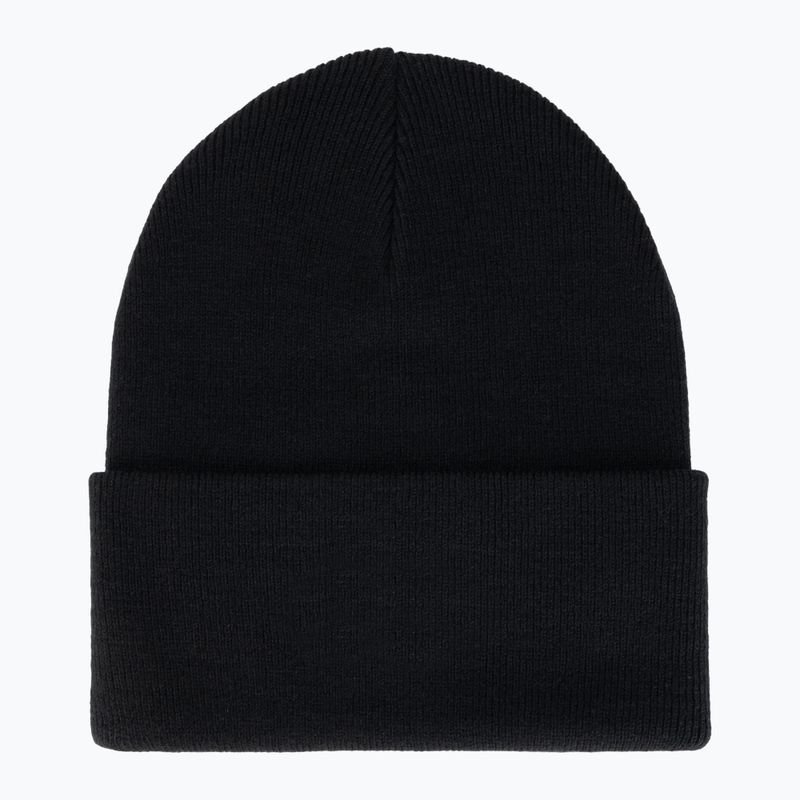 Zimná čiapka Nike Peak Swoosh Beanie black/white 2