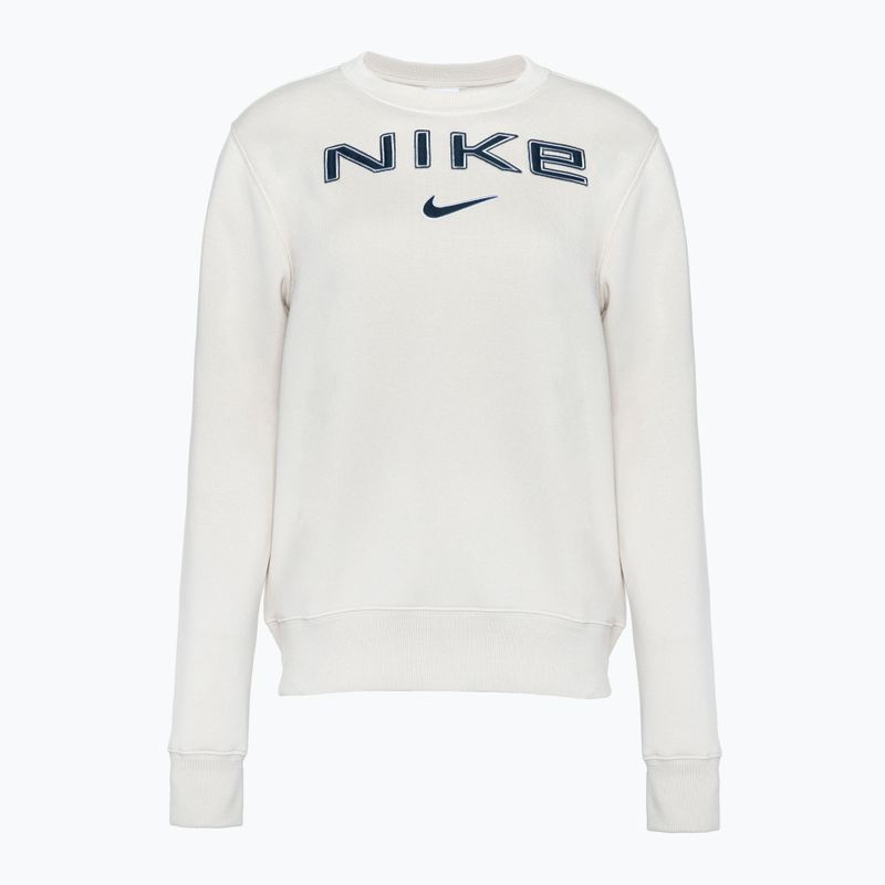 Dámska mikina Nike Sportswear Phoenix Fleece light orewood brn/white/armory navy