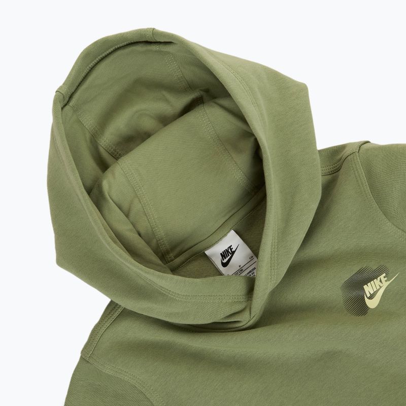 Detská mikina Nike Sportswear Standard Issue oil green 5