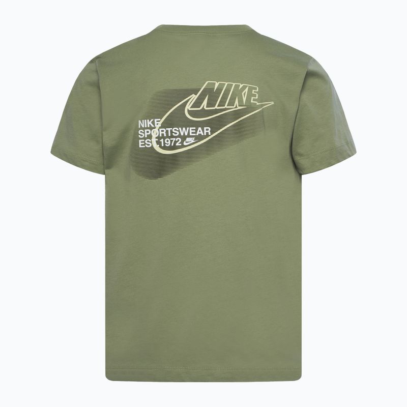 Detské tričko Nike Sportstwear Standard Issue oil green 2