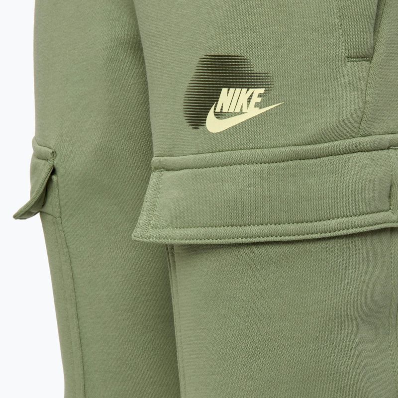 Detské nohavice Nike Sportswear Standard Issue Cargo oil green 3