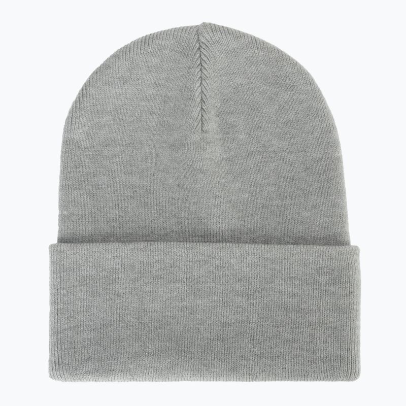 Zimná čiapka Nike Peak Swoosh Beanie dark grey heather/white 2