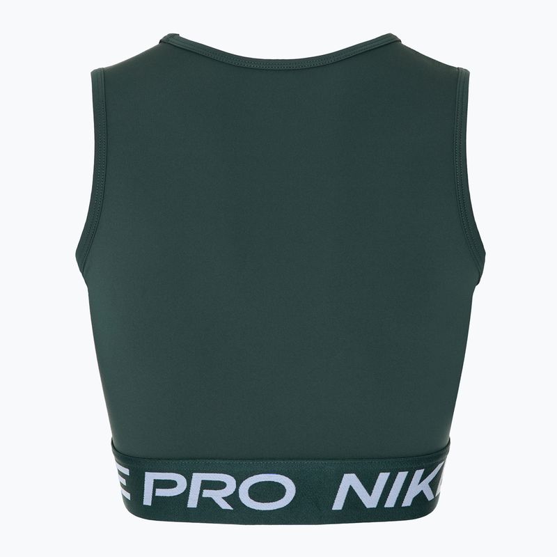 Dámske tréningové tielko Nike Pro Dri-Fit vintage green/white 2