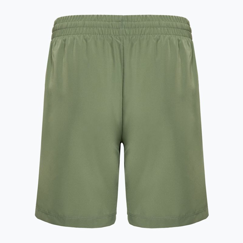 Detské tréningové šortky Nike Dri-Fit Multi oil green/white 2