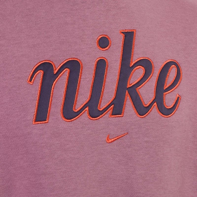 Detská mikina Nike Sportswear Club Fleece plum dust/light wild mango 3