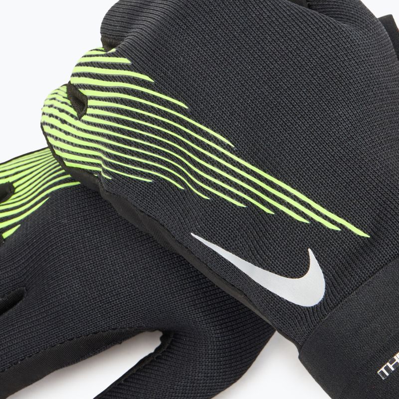 Rukavice Nike Academy Therma-FIT black/black/volt 4