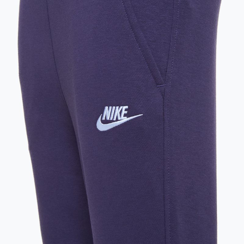 Detské nohavice Nike Sportswear Club Fleece dark rozinka / dark rozinka / white 3