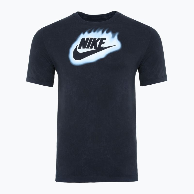 Pánske bežecké tričko Nike Dri-Fit čierne