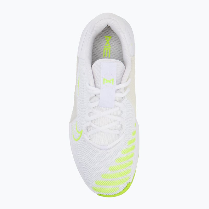 Pánske tréningové topánky Nike Metcon 9 white/ white/ volt 5