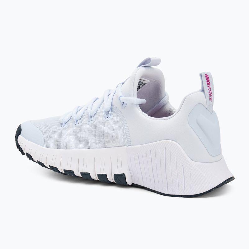 Dámske tréningové topánky Nike Free Metcon 6 grey / armory navy / hot fuchsia 3