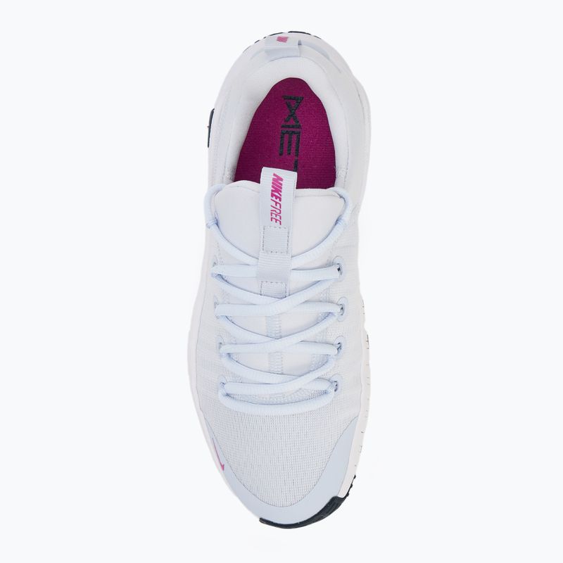 Dámske tréningové topánky Nike Free Metcon 6 grey / armory navy / hot fuchsia 5