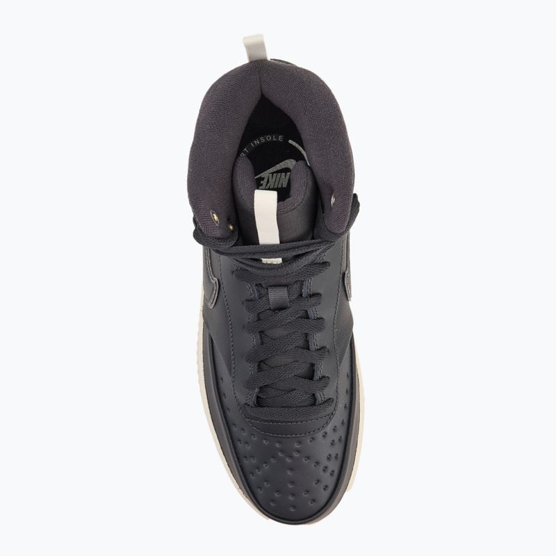 Pánske topánky Nike Court Vision Mid elemental dark smoke grey/light bone/dark smoke grey 5