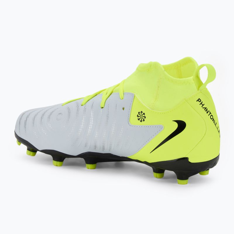 Detské kopačky Nike Phantom Luna 2 Academy FG/MG metallic silver/volt/black 3