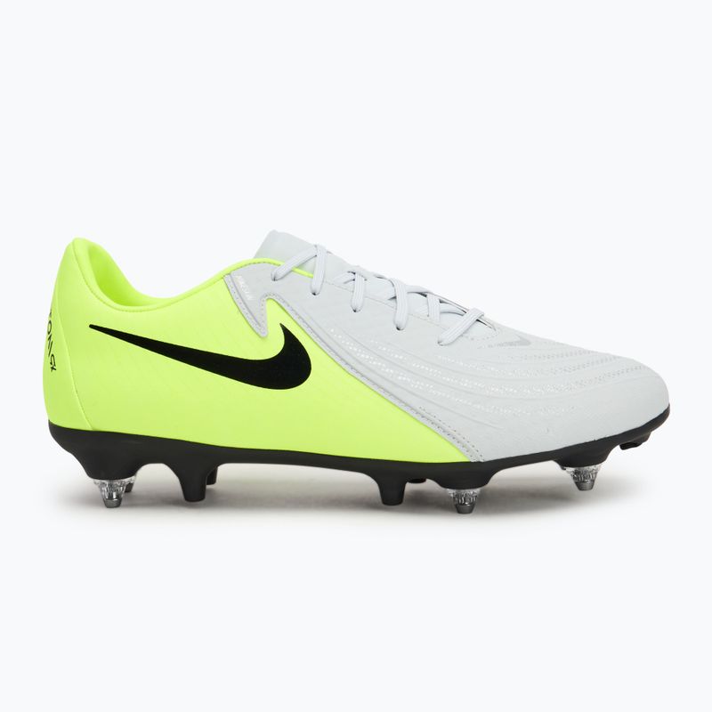 Pánske kopačky Nike Phantom GX 2 Academy metallic silver/volt/black 2