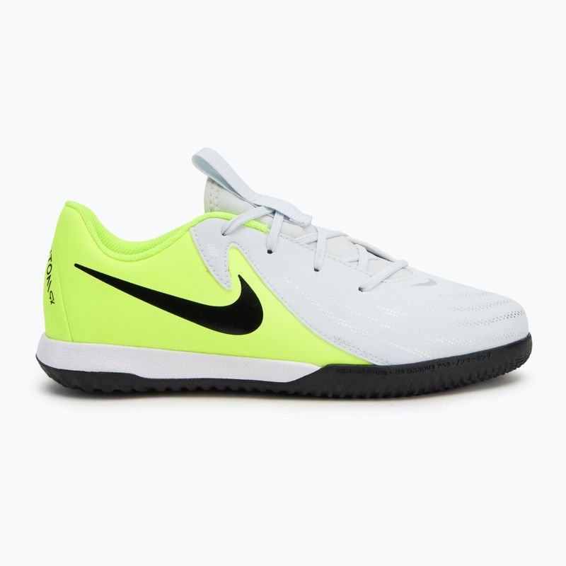 Detské kopačky Nike Phantom GX 2 Academy IC metallic silver/volt/black 2