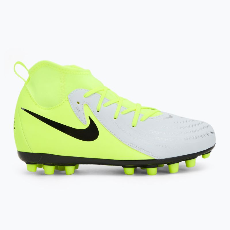 Detské kopačky Nike Phantom Luna 2 Academy AG Jr metallic silver/black/volt 2