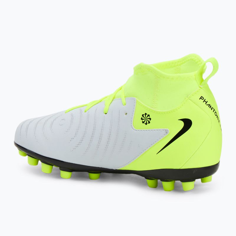 Detské kopačky Nike Phantom Luna 2 Academy AG Jr metallic silver/black/volt 3