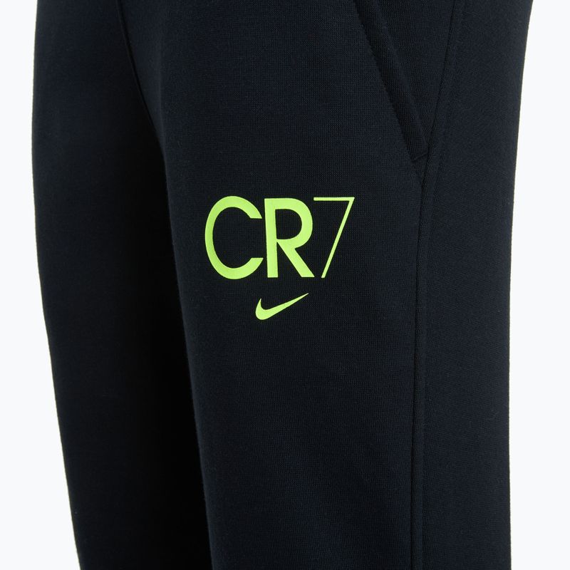 Detské nohavice Nike CR7 Club Fleece black / volt 3