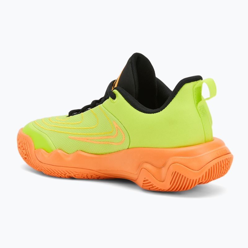 Detská basketbalová obuv Nike Giannis Immortality 4 cyber/ sundial/ lightning/ bright mandarin 3