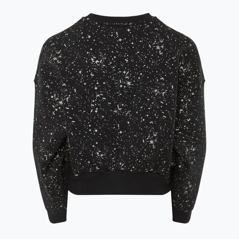 Detská mikina Nike Sportswear Club Fleece black/metallic silver 2