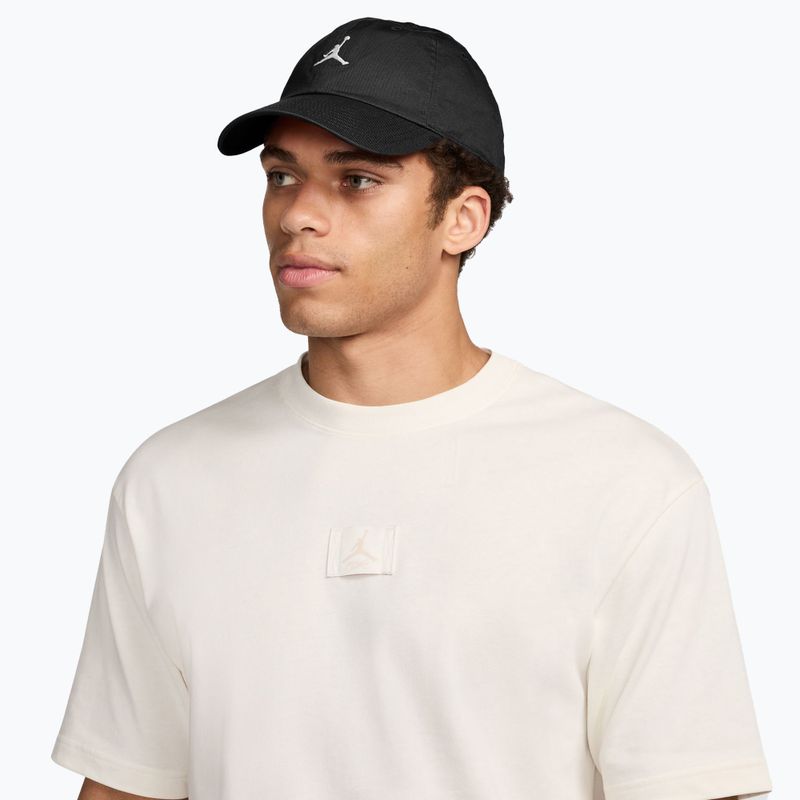 Šiltovka Jordan Club Unstructured Curved-Bill black/white 5