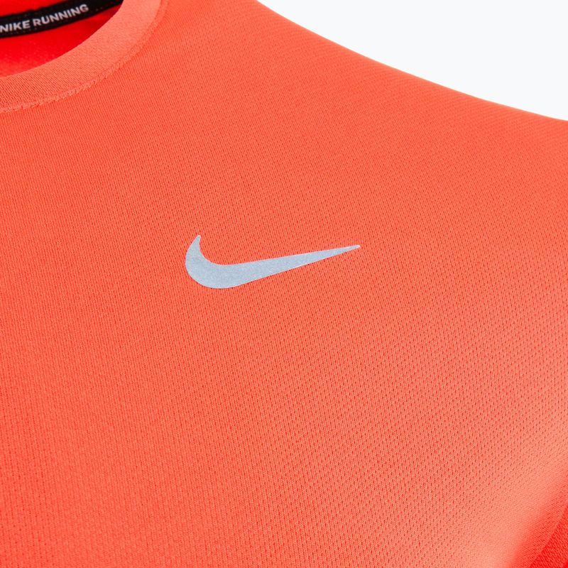 Pánske bežecké tričko Nike Miler Dri-Fit UV light wild mango 3