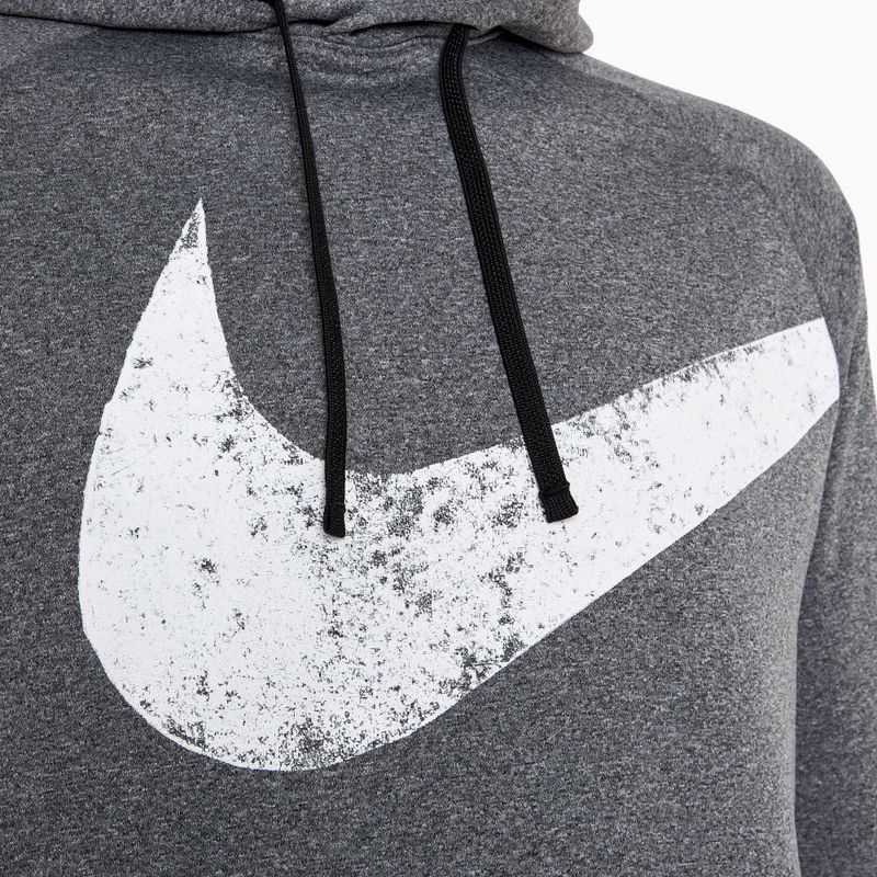 Pánska mikina Nike Therma-FIT Fitness black/heather/black/white 3