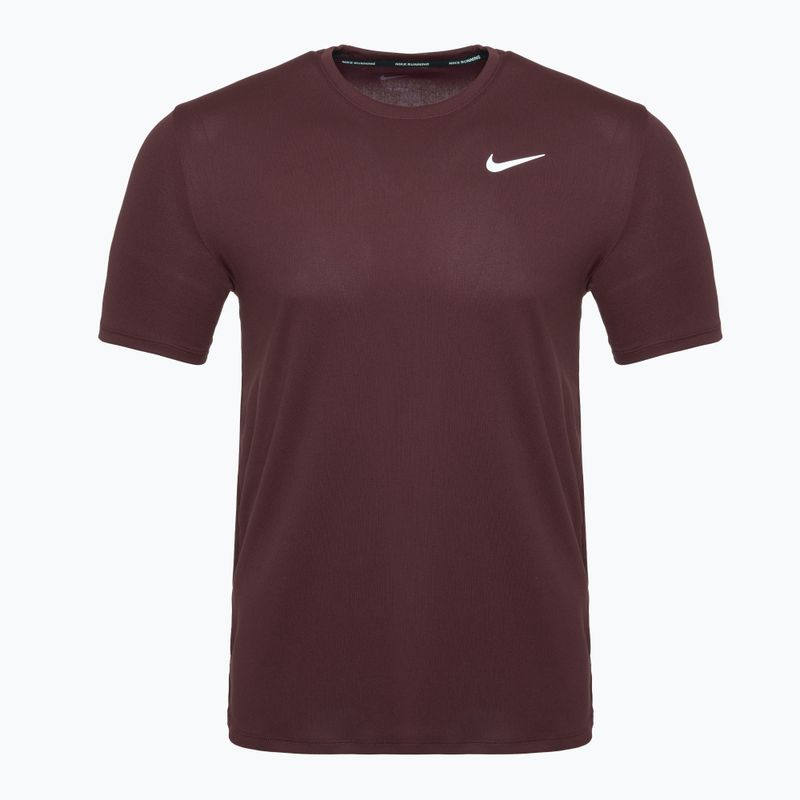 Pánske bežecké tričko Nike Miler Dri-Fit UV burgundy crush