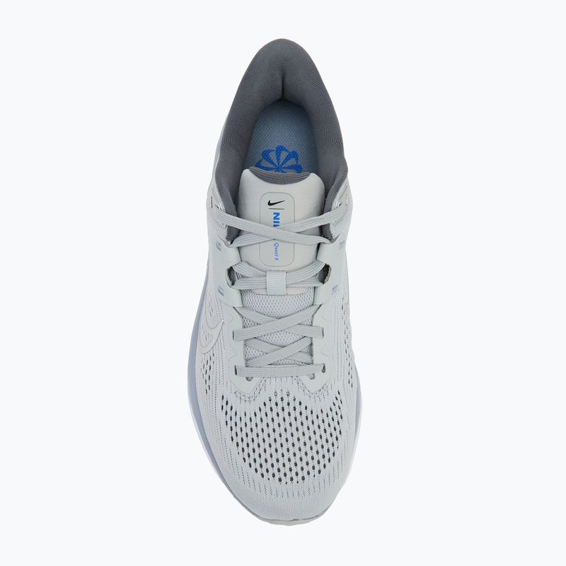 Pánska bežecká obuv Nike Quest 6 light smoke grey/ashen slate/hyper royal/iron grey 5