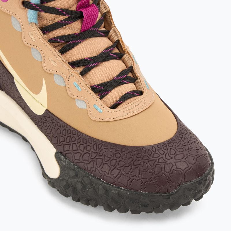 Detské topánky Nike Hikeda hemp / burgundy ash / denim turquoise / pale ivory 7