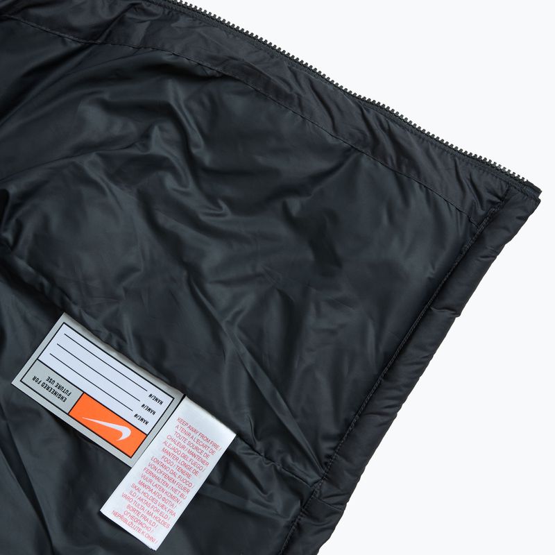 Nike Sportswear Big Kids Syntetická antracitová/ studená sivá/ bezpečnostná oranžová bunda 4