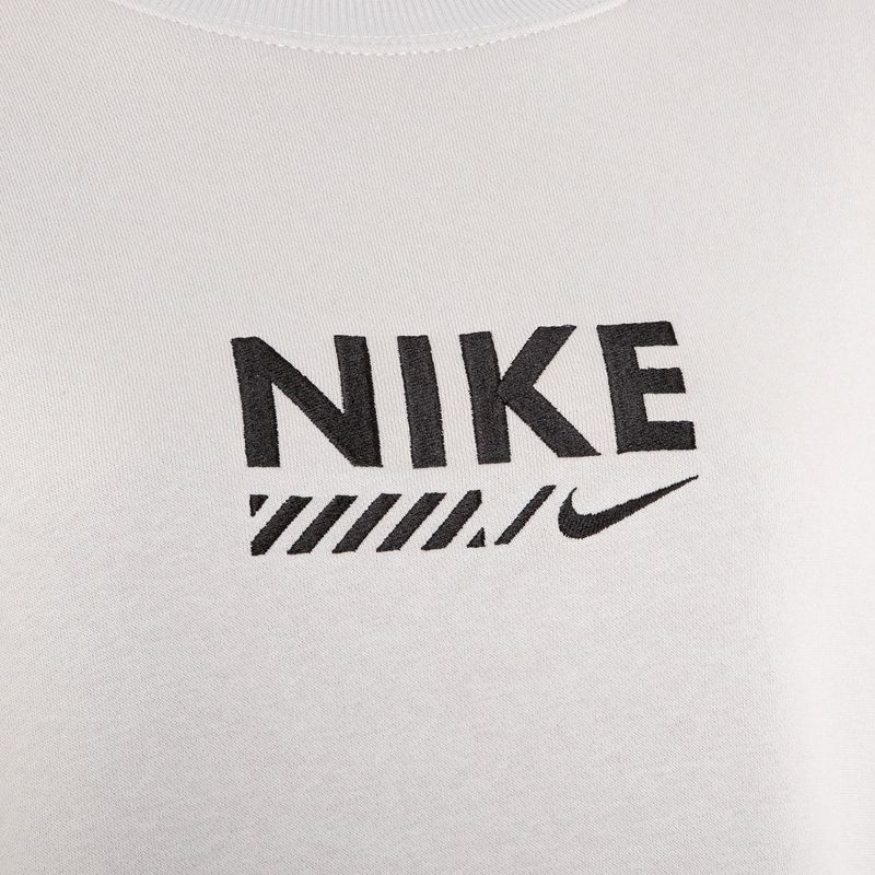 Dámska mikina Nike Sportswear Oversized Crew-Neck light iron ore 3