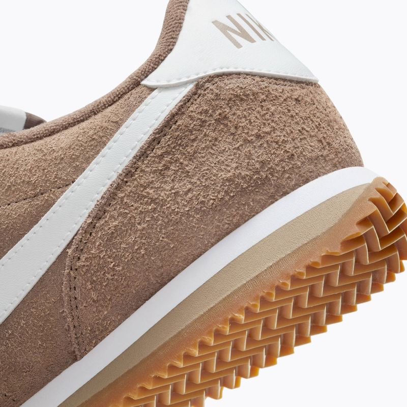 Dámske topánky Nike Cortez Vintage Suede mink brown/gum med brown/white 4