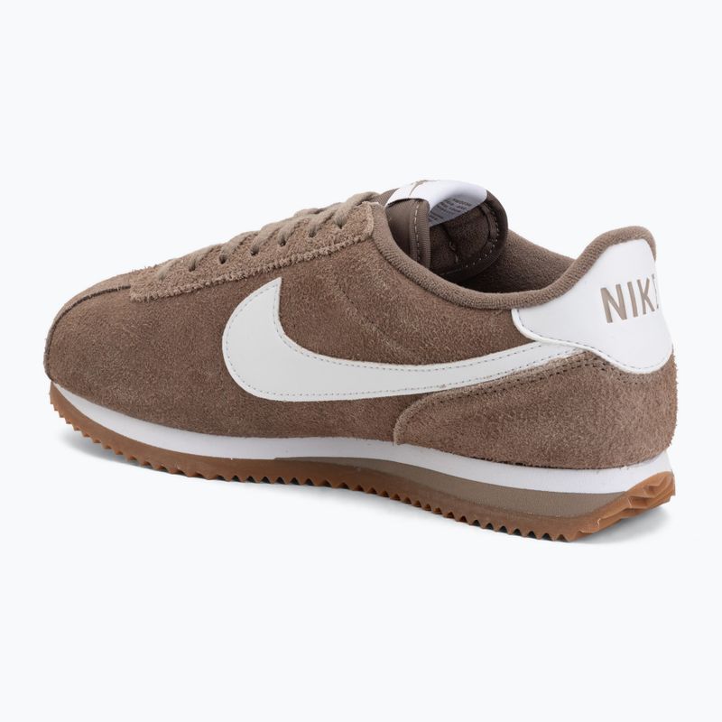 Dámske topánky Nike Cortez Vintage Suede mink brown/gum med brown/white 3