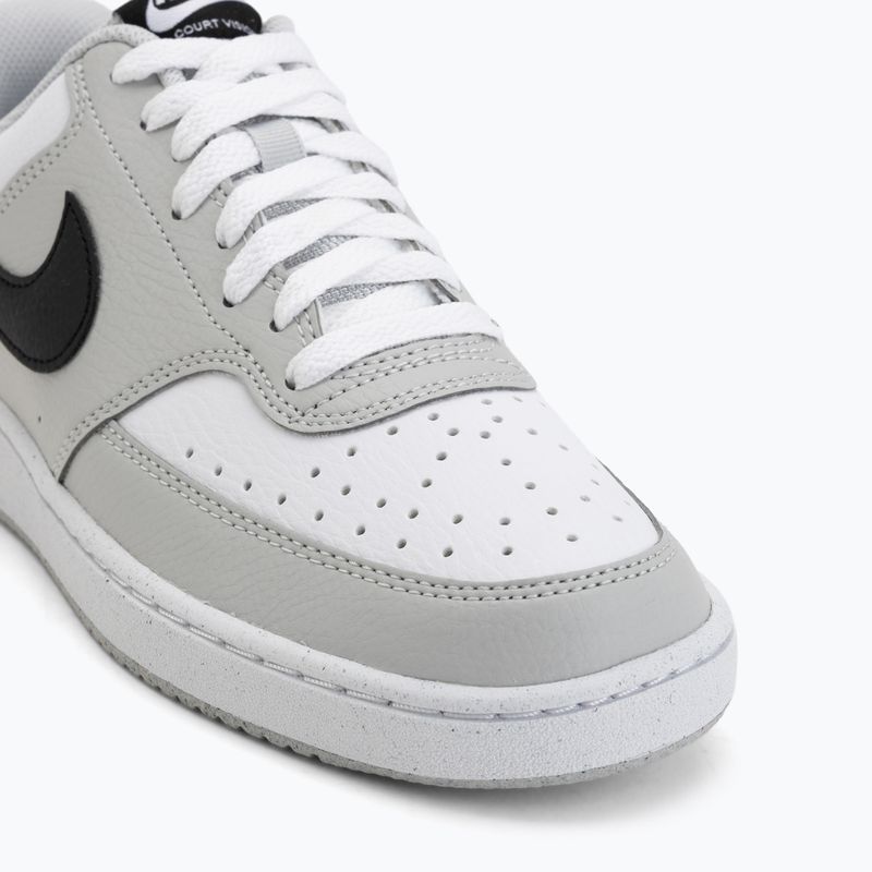 Pánske topánky Nike Court Vision Low Grey Fog/White/Black 7