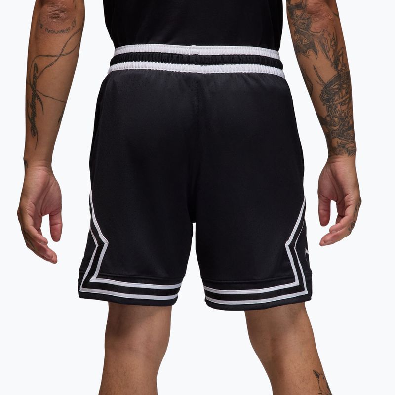 Pánske basketbalové šortky Jordan Mesh Diamond 4" black/white/white 4