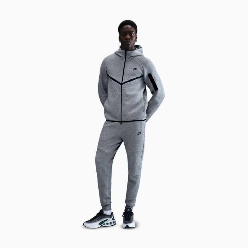 Pánska mikina Nike Tech Windrunner Full Zip cave dark grey heather/black 2