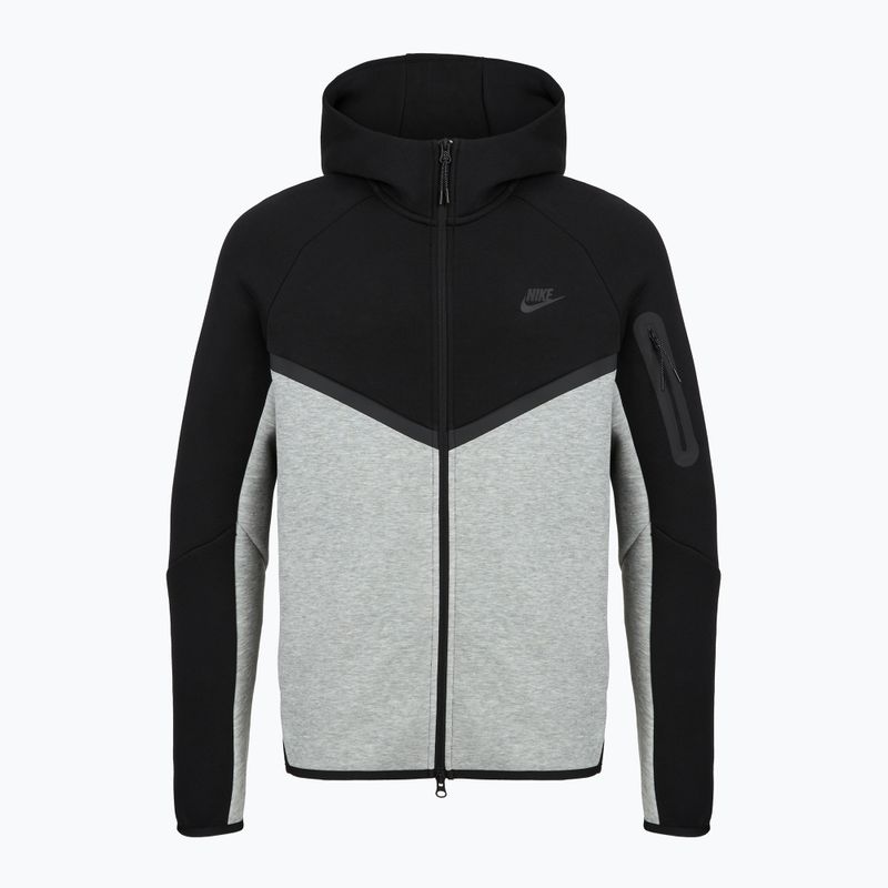 Pánska mikina Nike Tech black/dark grey heather/black 9