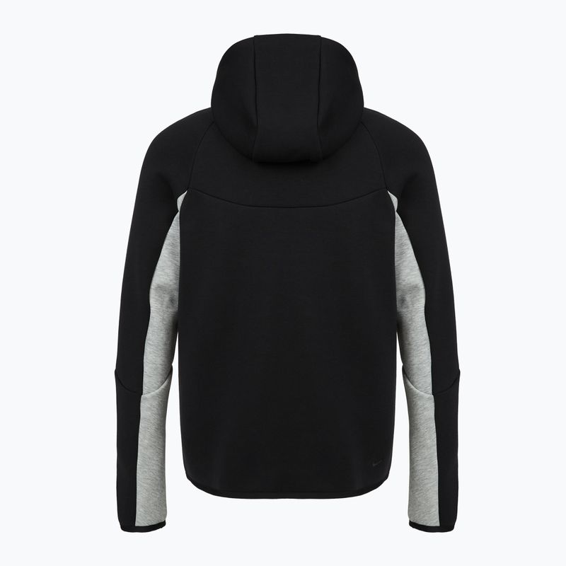 Pánska mikina Nike Tech black/dark grey heather/black 10