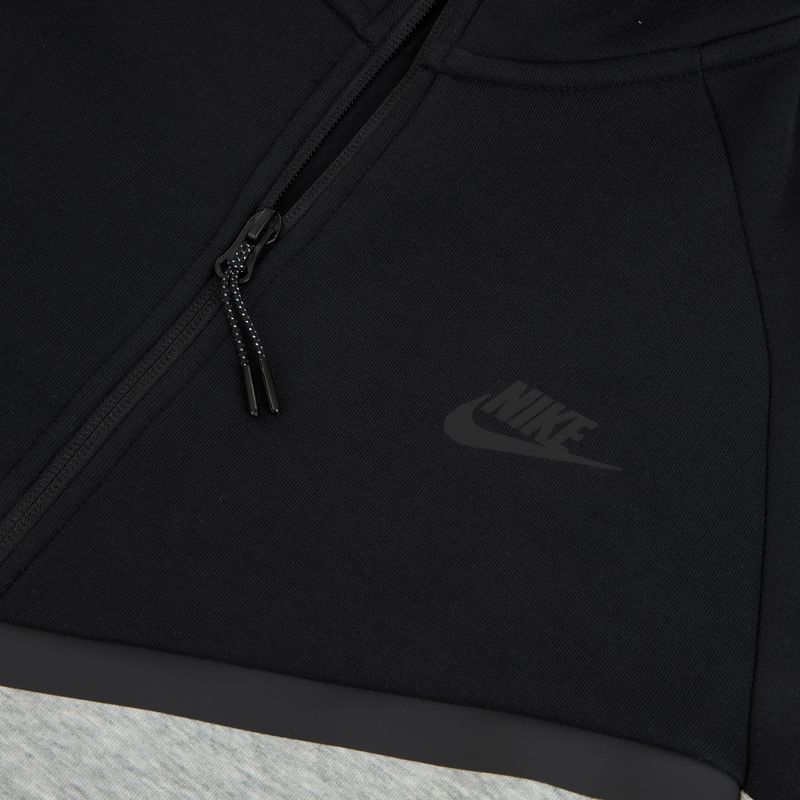 Pánska mikina Nike Tech black/dark grey heather/black 11