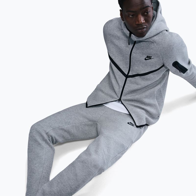 Pánske nohavice Nike Tech Joggers dark grey heather/black 5